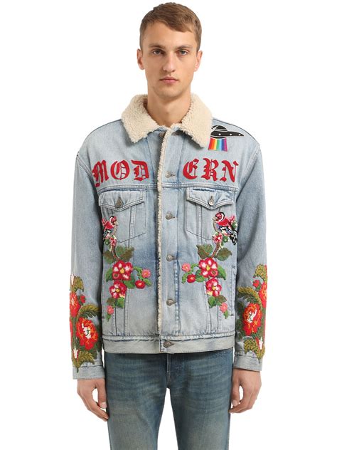 Gucci modern future denim jacket